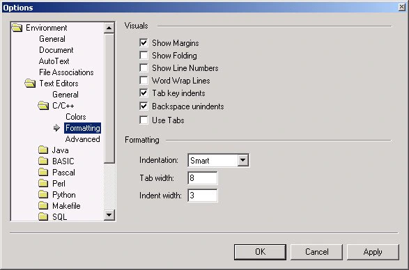 Customize the Editor