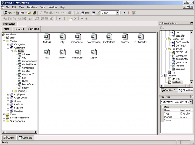 Database support